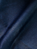 Navy Irish Linen Shirt - Image 3