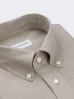 Sand Linen Shirt - Image 4