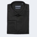 Black Satin French Cuff