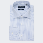 Light Blue Twill Stripe | Easy Iron