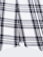 Black & White Plaid Shirt - Image 4
