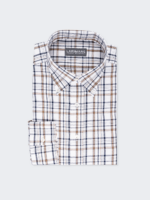 Brown & Black Plaid Shirt