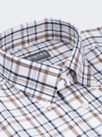 Brown & Black Plaid Shirt - Image 4