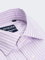 Lilac Stripe Dress Shirt - Image 4